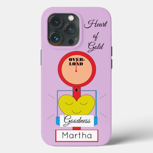 Harder van goud Case-Mate iPhone case (Achterkant)