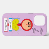 Harder van goud Case-Mate iPhone case (Achterkant (horizontaal))