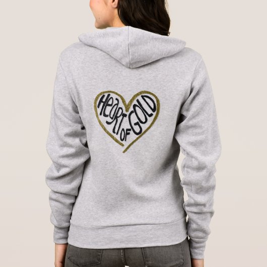 Harder van goud hoodie (Achterkant)
