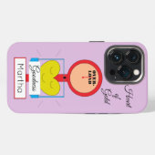 Harder van goud iPhone hoesje (Achterkant horizontaal)