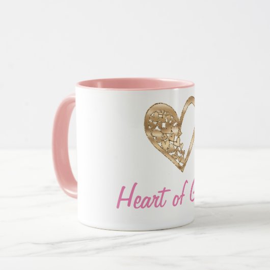 Harder van goud mok (Voorkant links)