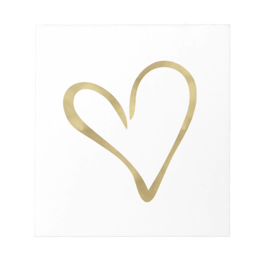 Harder van goud notitieblok (Voorkant)