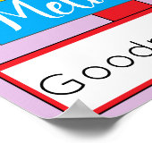 Harder van goud poster (Hoek)