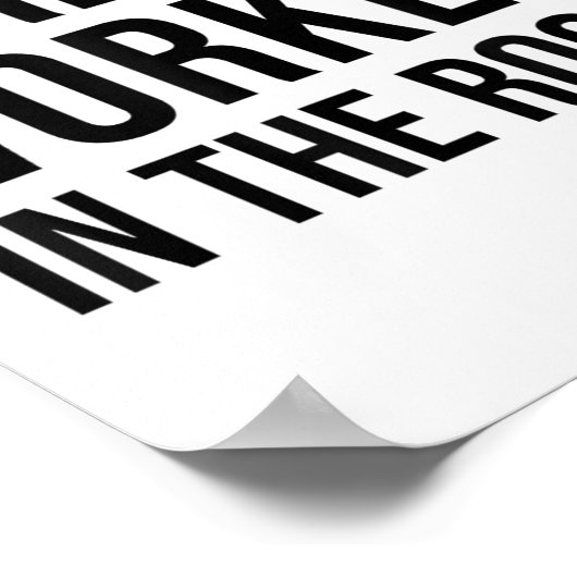 Hardest Worker In The Room ,workout Motivation Shi Poster (Hoek)