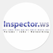 Hardhat Decal Ronde Sticker (Voorkant)