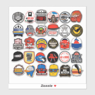 HardHat stickers, HardHat stickers, stickers, Amer Sticker