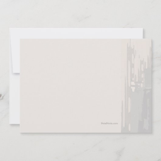 Hardhat Worker Retirement Party Kaart (Achterkant)