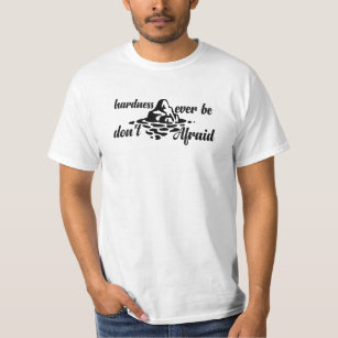 Hardheid T-shirt ontwerp