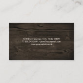 hardhout | Natuur Visitekaartje (Achterkant)