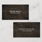 hardhout | Natuur Visitekaartje (Voorkant / Achterkant)