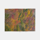 Hardhoutbos in Randolph County, West Virginia Fleece Deken (Voorkant (Horizontaal))