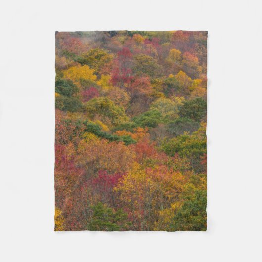 Hardhoutbos in Randolph County, West Virginia Fleece Deken (Voorkant)