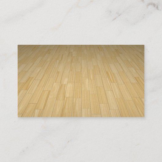 Hardhouten Vloer Vloer Restauratie Visitekaartje (Achterkant)