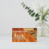 Hardhouten vloeren en Tegels | hoofdaannemer Visitekaartje (Staand voorkant)