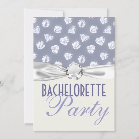 hardiamant bachelorette kaart (Voorkant)