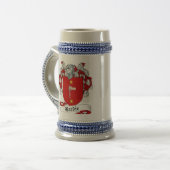Hardie Coat of Arms Stein - Familiecrest Bierpul (Voorkant links)