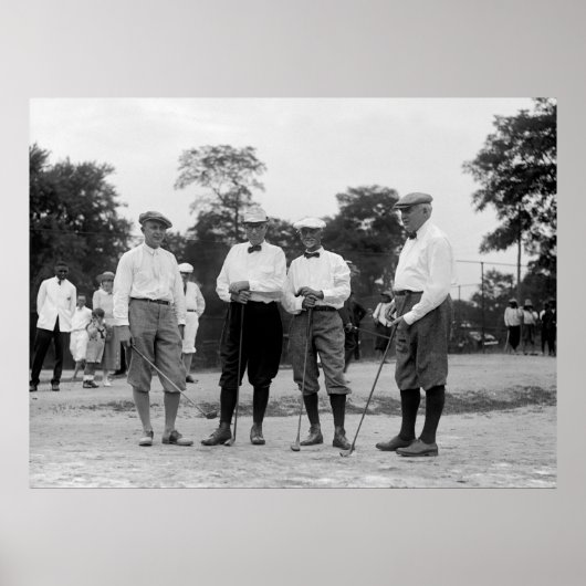 Harding Golf Foroof, jaren 20 Poster (Voorkant)