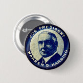 Harding voor President - Button (Voorkant /achterkant)