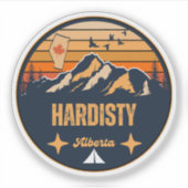 Hardisty, Alberta Sticker (Voorkant)