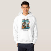 Hardloop Als Legendarische Snelheid Modus Retro Ha Hoodie (Voorkant volledig)