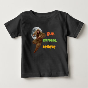 Hardloop Sasquatch Avontuur Geloof Ontwerp