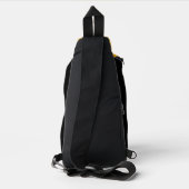Hardloop Sasquatch Avontuur Geloof Ontwerp Sling Bag (Achterkant)