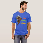 Hardloop Sasquatch Avontuur Geloof Ontwerp T-shirt (Voorkant volledig)