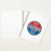 Hardloop Team Patriottisch Vintage Badge Design_1 Planner (Display)