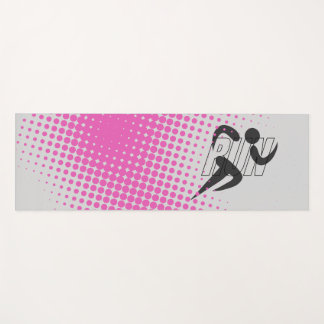 HARDLOOP Workout /Atletische Fitness Oefening Yogamat