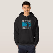 Hardloop Workout Fitness 1 Hoodie (Voorkant volledig)