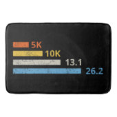 Hardloopafstanden I - 5K 10K 13.1 26.2 Marathoner Badmat (Voorkant)