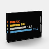 Hardloopafstanden I - 5K 10K 13.1 26.2 Marathoner Fotoblokken (Links)