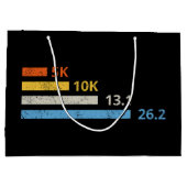 Hardloopafstanden I - 5K 10K 13.1 26.2 Marathoner Groot Cadeauzakje (Achterkant)