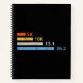 Hardloopafstanden I - 5K 10K 13.1 26.2 Marathoner Notitieboek (Voorkant)