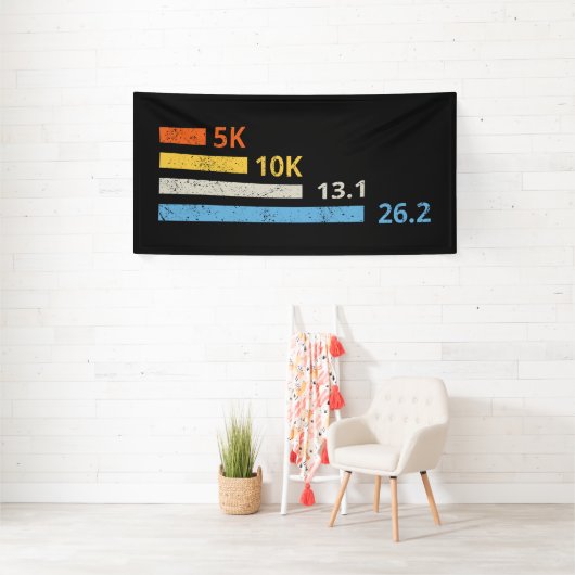 Hardloopafstanden I - 5K 10K 13.1 26.2 Marathoner Spandoek (Insitu)