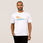 Hardloopafstanden I - 5K 10K 13.1 26.2 Marathoner T-shirt (Voorkant volledig)