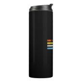 Hardloopafstanden I - 5K 10K 13.1 26.2 Marathoner Thermosbeker (Gedraaid links)