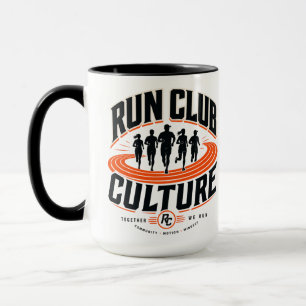 Hardloopclub Hardloopteam Atletiekbaan Mok
