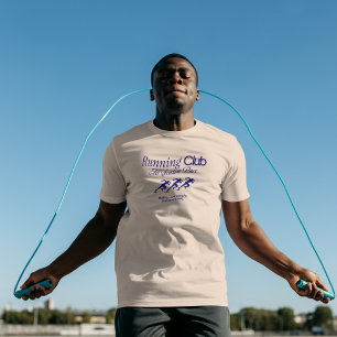 Hardloopclub – Seizoenspace Minimale hardloper T T-shirt
