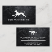 Hardloophond Logo | dierentrainer Visitekaartje (Voorkant / Achterkant)