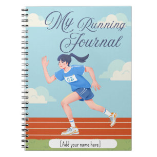 Hardloopjournaal   Gepersonaliseerde fitness track Notitieboek