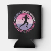 Hardloopmentaliteit - Girthy Runner-uithoudingsver Blikjeskoeler (Achterkant)