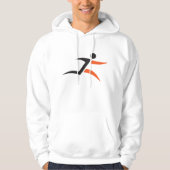 Hardloopontwerp Persoon Hoodie (Voorkant)