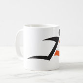 Hardloopontwerp Persoon Koffiemok (Voorkant links)