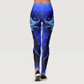 Hardlooppaard Blauwe Leggings (Achterkant)