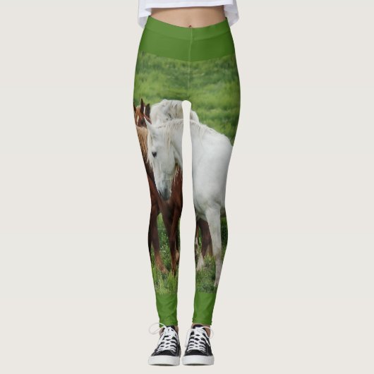 Hardlooppanty's paarden leggings (Voorkant)