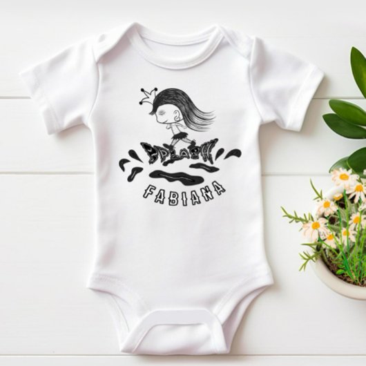 Hardloopprinses baby T-shirt