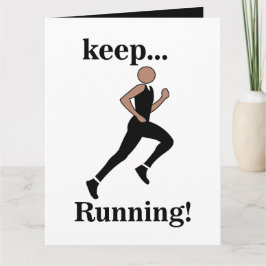 Hardloopsporter atletiek kaart