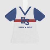 Hardloopsporttrui volgen met foto ornament (voorkant)