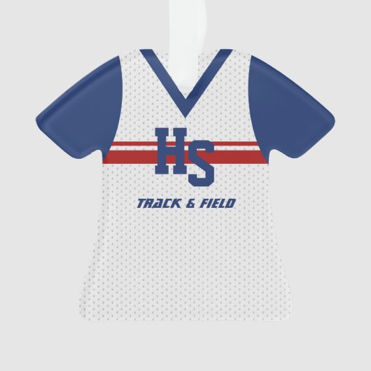 Hardloopsporttrui volgen met foto ornament (voorkant)